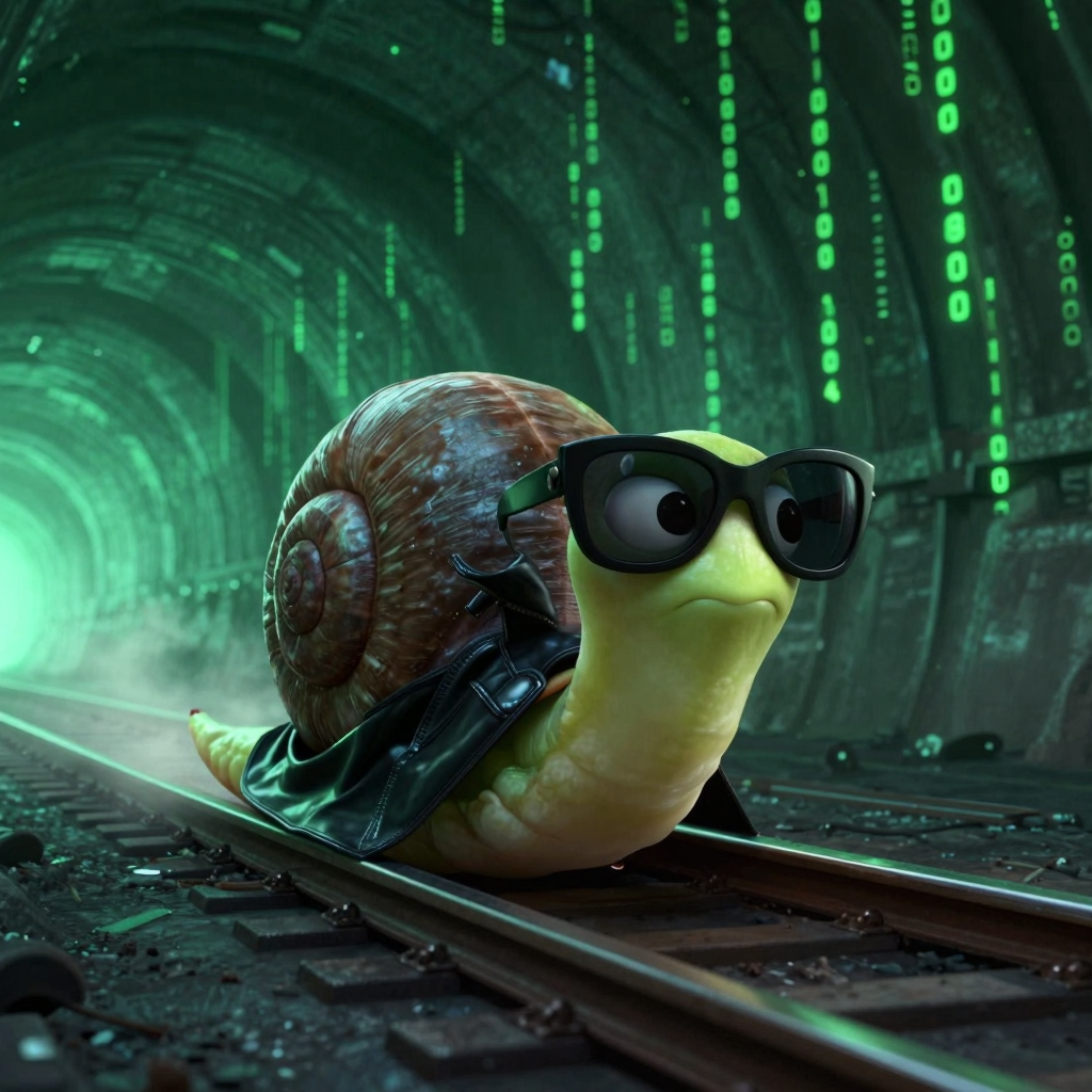 slow matrix snail