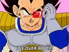 Vegeta over 9000